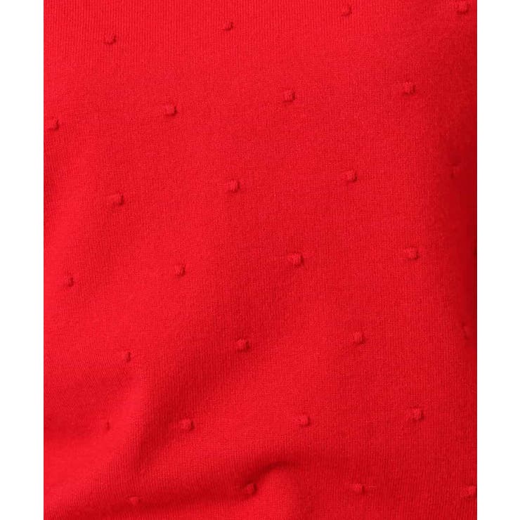 ドット柄コンパクトニットプルオーバー/洗える/WEB限定サイズあり | OFUON | 詳細画像35 