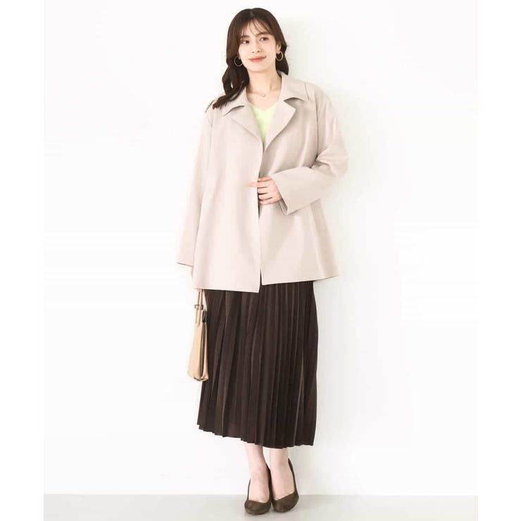 ベーシックVネックニット/洗える/WEB限定サイズあり | OFUON | 詳細画像17 