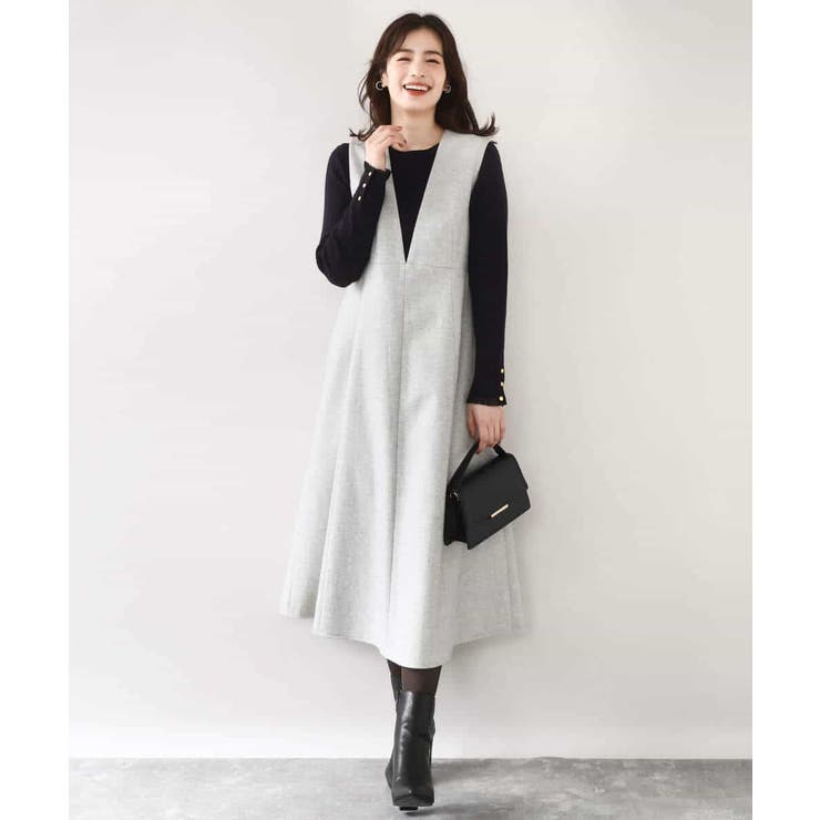 ベーシックボートネックニット/洗える/WEB限定サイズあり | OFUON | 詳細画像36 