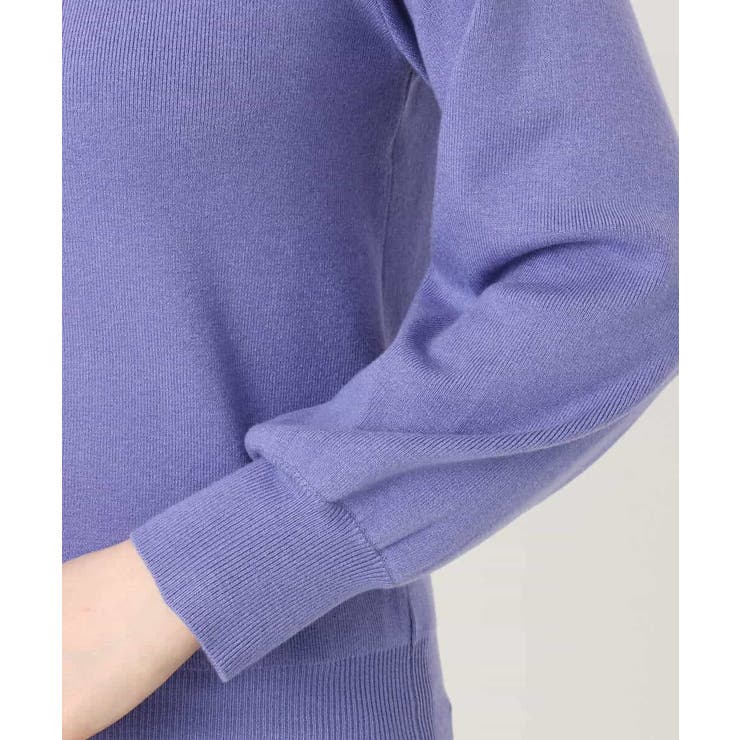 ベーシックボートネックニット/洗える/WEB限定サイズあり | OFUON | 詳細画像50 