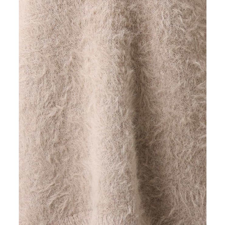 フェザーヤーンVネックニット | OFUON | 詳細画像29 