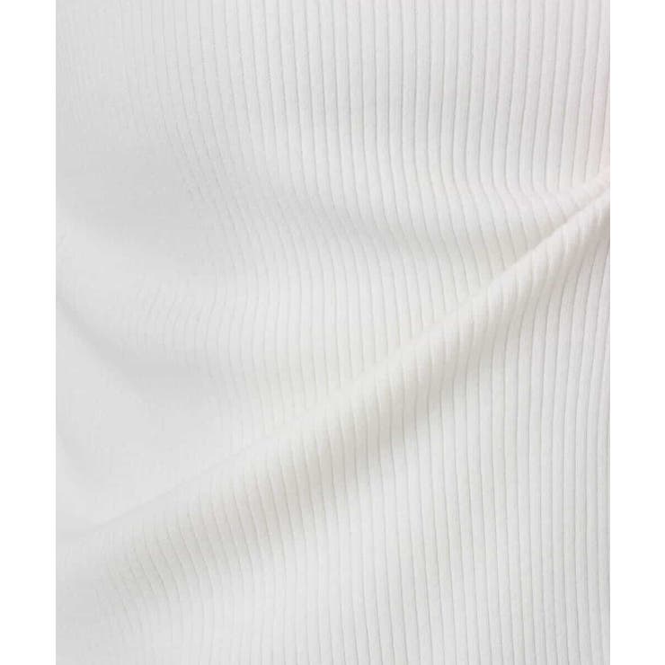 シアー切替えモックネックリブニット/洗える/WEB限定サイズあり | OFUON | 詳細画像39 