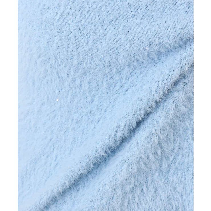 ミニスパンコールシャギーニット/洗える/WEB限定サイズあり | OFUON | 詳細画像19 