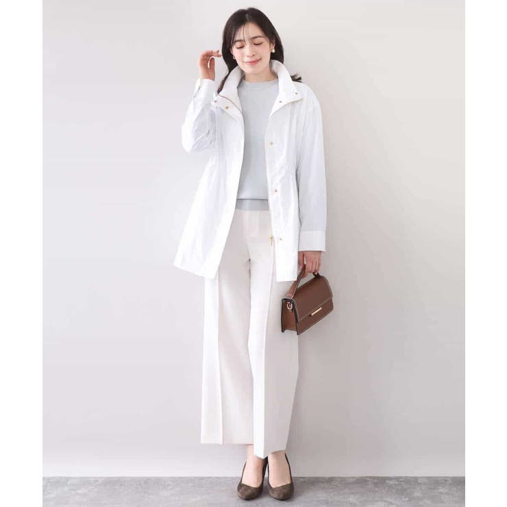 ハイネックハイゲージニット/UVカット/洗える/WEB限定サイズあり | OFUON | 詳細画像15 