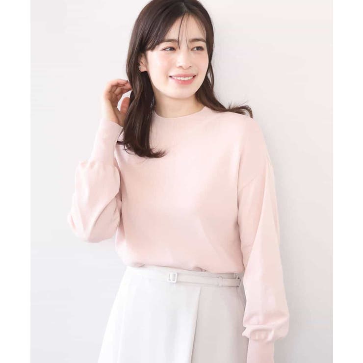 ハイネックハイゲージニット/UVカット/洗える/WEB限定サイズあり | OFUON | 詳細画像42 