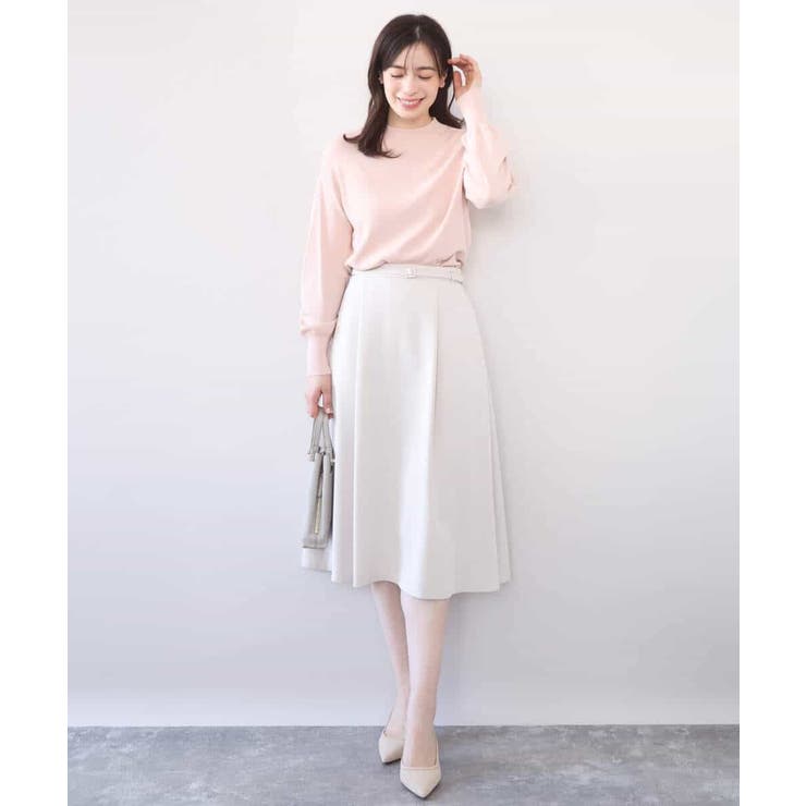 ハイネックハイゲージニット/UVカット/洗える/WEB限定サイズあり | OFUON | 詳細画像44 