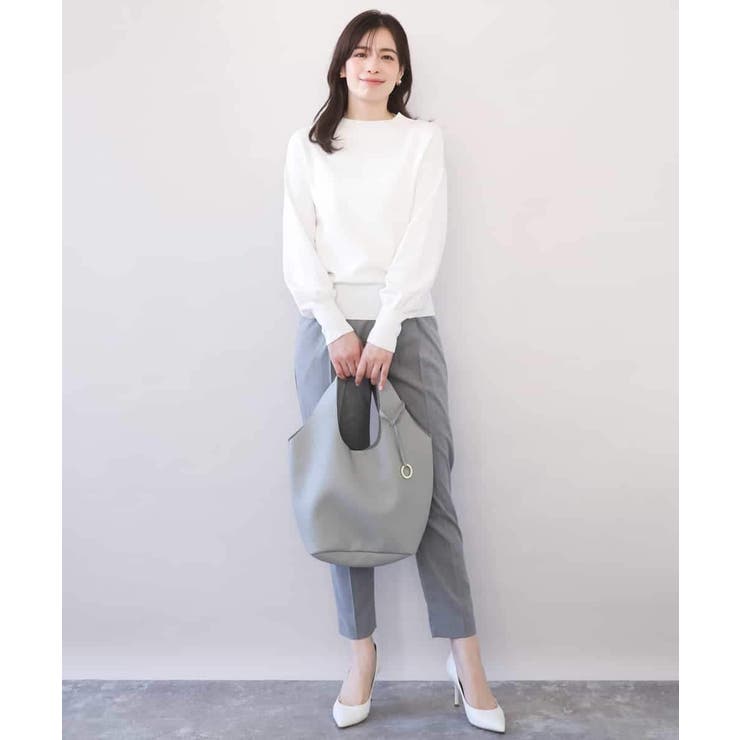 ハイネックハイゲージニット/UVカット/洗える/WEB限定サイズあり | OFUON | 詳細画像49 