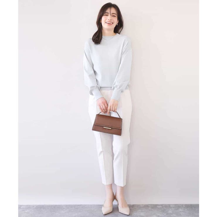 ハイネックハイゲージニット/UVカット/洗える/WEB限定サイズあり | OFUON | 詳細画像5 