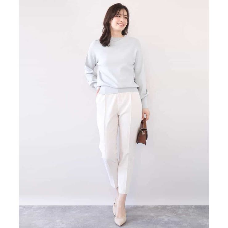 ハイネックハイゲージニット/UVカット/洗える/WEB限定サイズあり | OFUON | 詳細画像6 