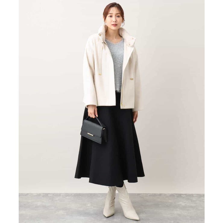 フレアーニットスカート/洗える | OFUON | 詳細画像20 