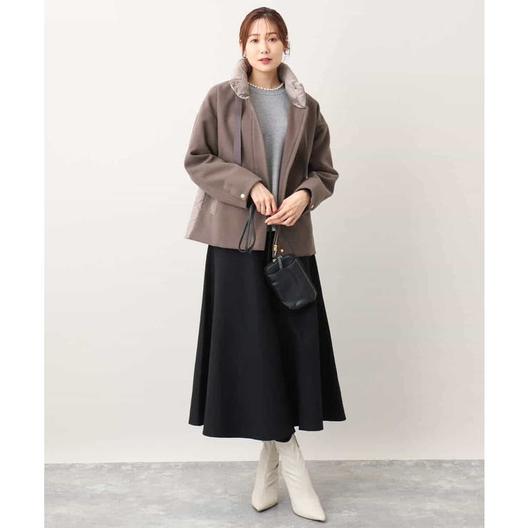 フレアーニットスカート/洗える | OFUON | 詳細画像29 