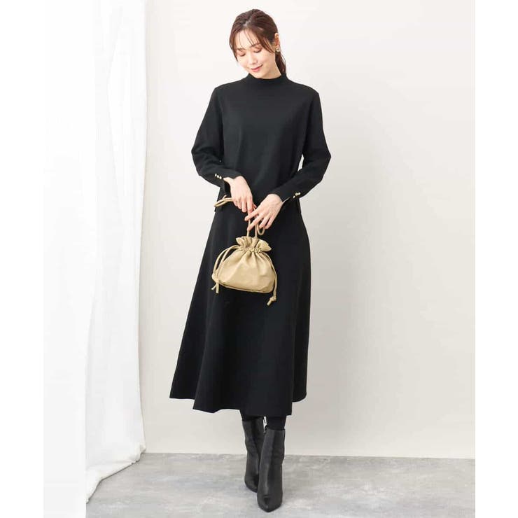 フレアーニットスカート/洗える | OFUON | 詳細画像3 