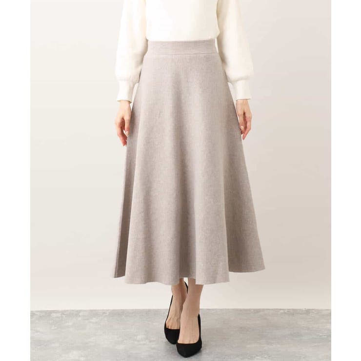 フレアーニットスカート/洗える | OFUON | 詳細画像41 