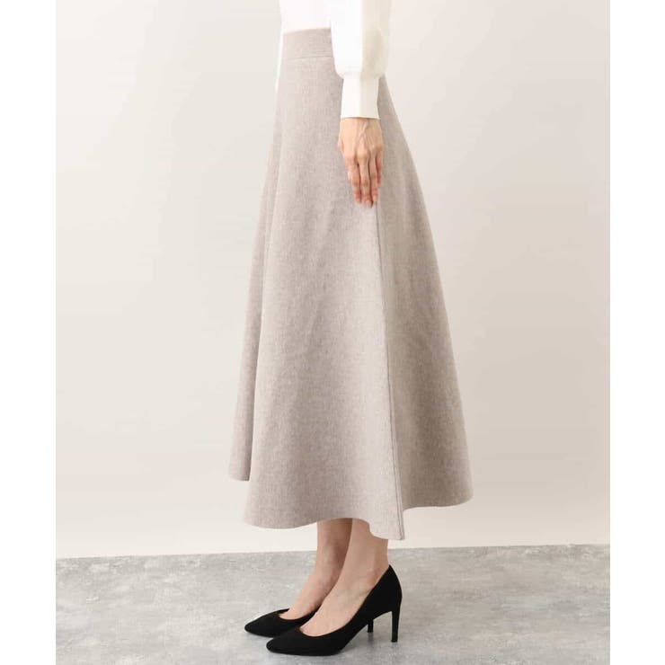 フレアーニットスカート/洗える | OFUON | 詳細画像42 