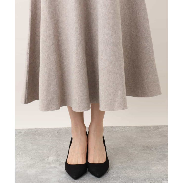 フレアーニットスカート/洗える | OFUON | 詳細画像45 