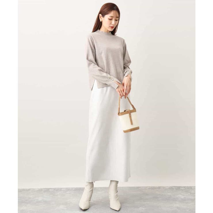 箔ダンボールナロースカート/洗える | OFUON | 詳細画像14 