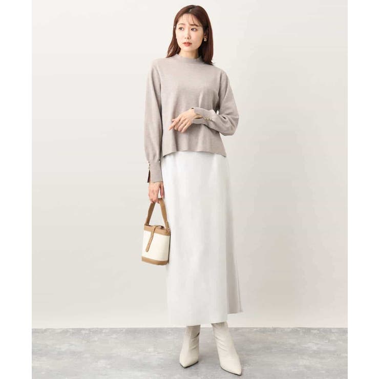 箔ダンボールナロースカート/洗える | OFUON | 詳細画像16 