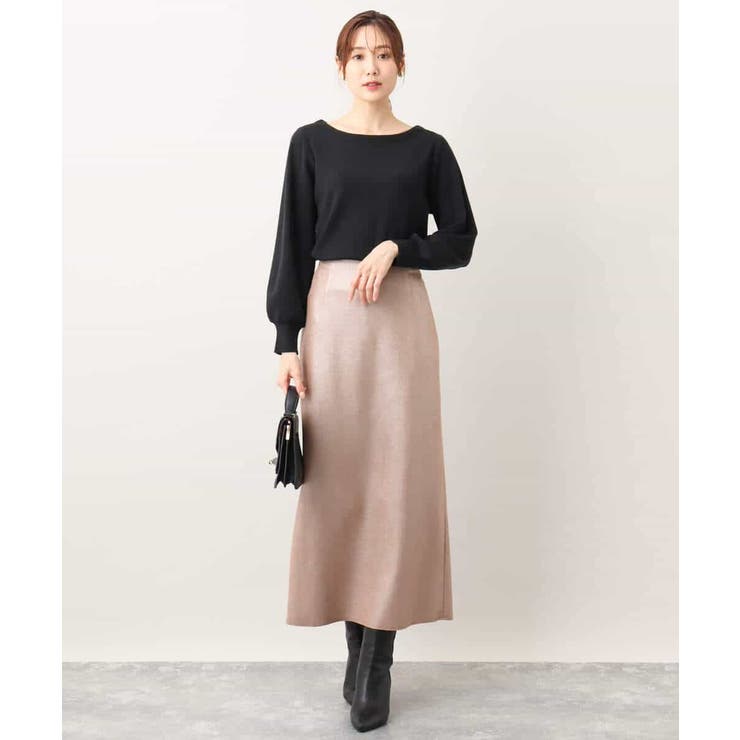 箔ダンボールナロースカート/洗える | OFUON | 詳細画像21 