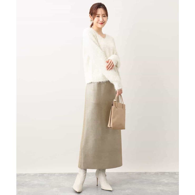 箔ダンボールナロースカート/洗える | OFUON | 詳細画像28 