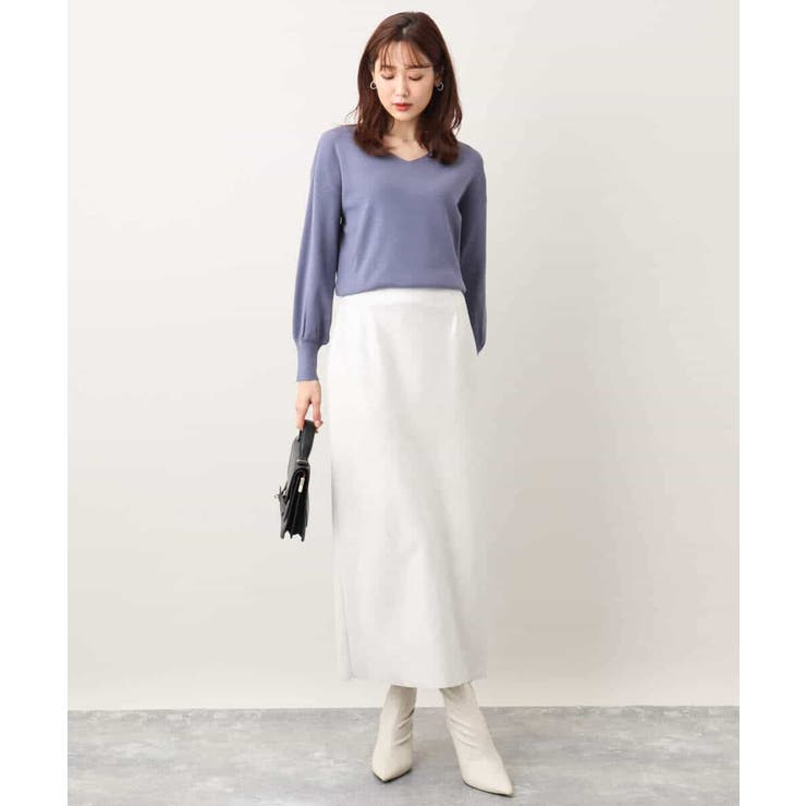 箔ダンボールナロースカート/洗える | OFUON | 詳細画像3 