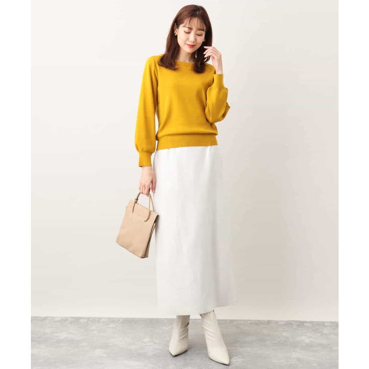 箔ダンボールナロースカート/洗える | OFUON | 詳細画像8 