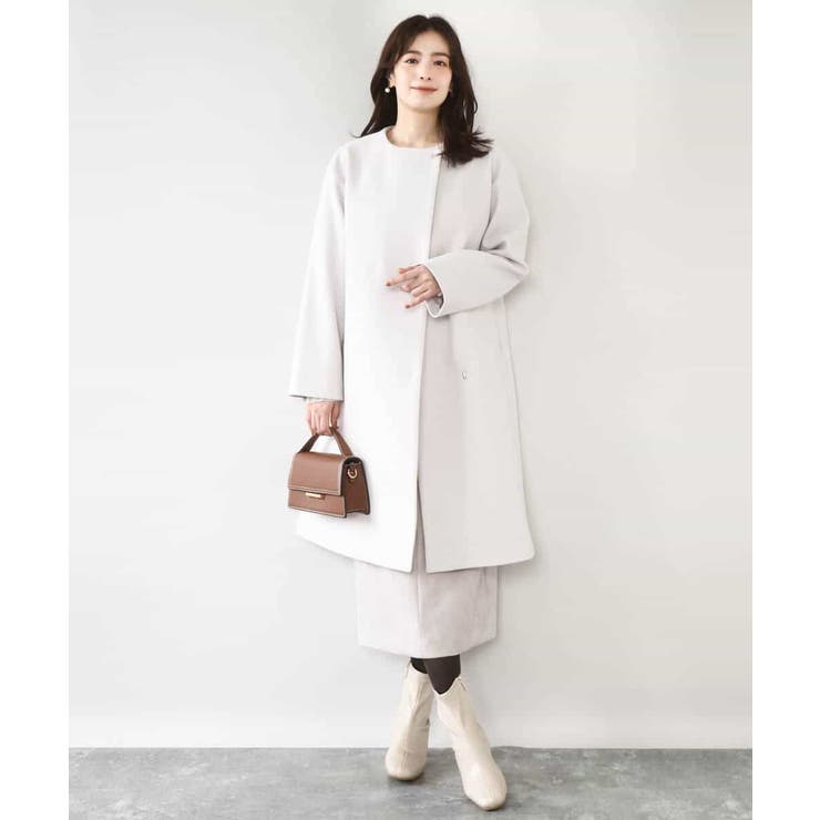 スウェードライクナロースカート/洗える | OFUON | 詳細画像24 