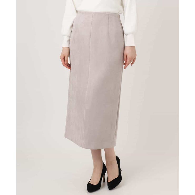 スウェードライクナロースカート/洗える | OFUON | 詳細画像27 