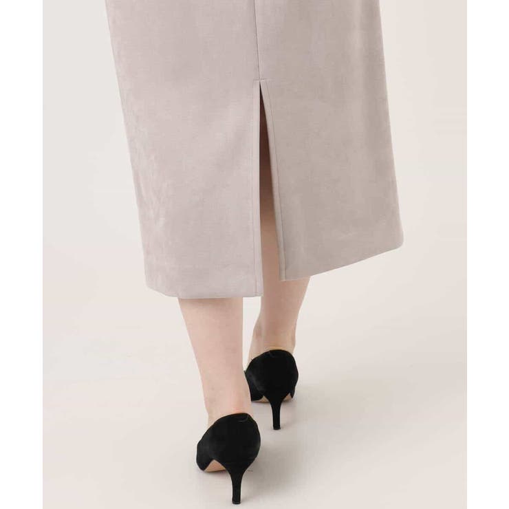 スウェードライクナロースカート/洗える | OFUON | 詳細画像34 