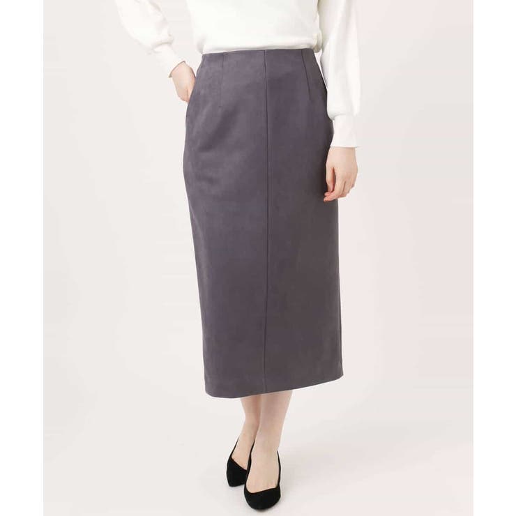 スウェードライクナロースカート/洗える | OFUON | 詳細画像36 