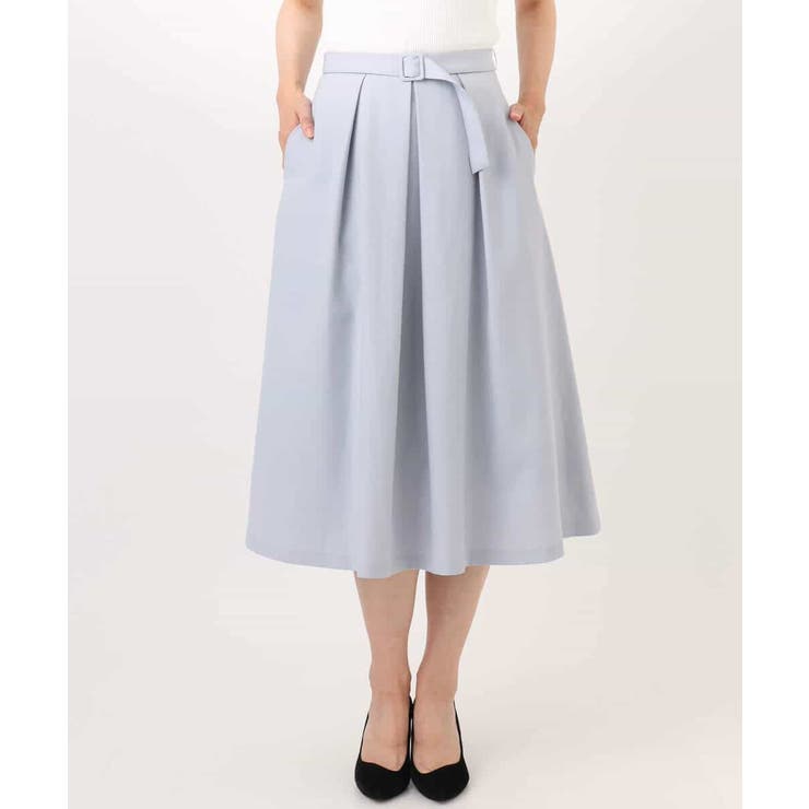 タックフレアースカート/洗える | OFUON | 詳細画像9 