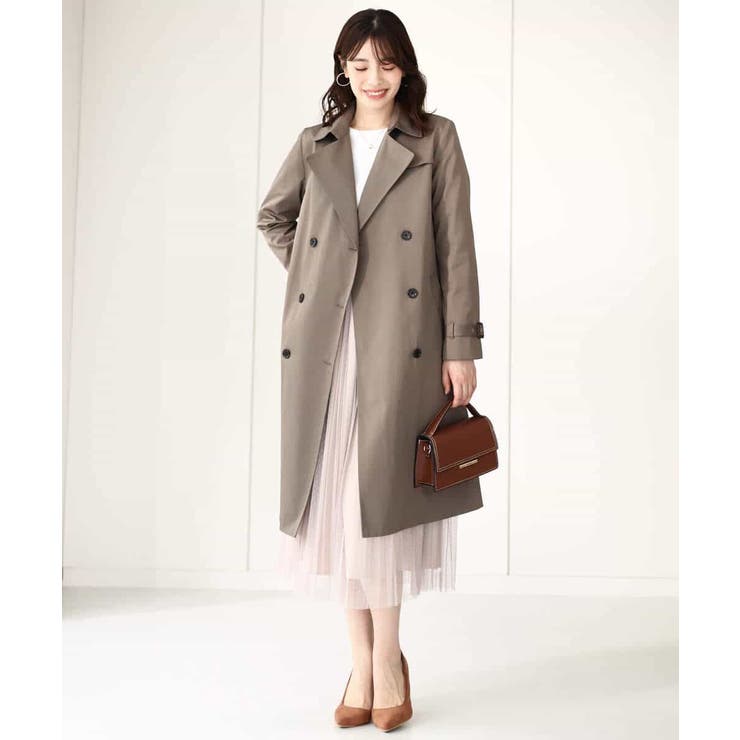 ドット柄チュールプリーツスカート/洗える | OFUON | 詳細画像10 