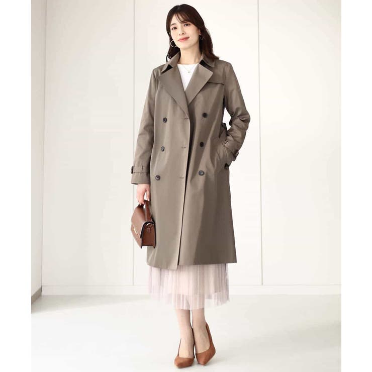 ドット柄チュールプリーツスカート/洗える | OFUON | 詳細画像6 