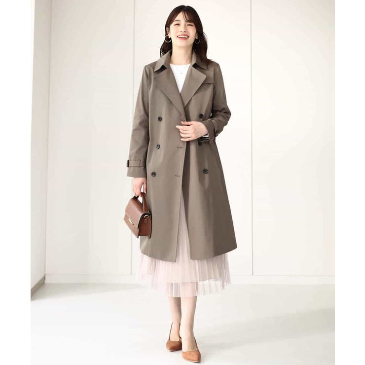 ドット柄チュールプリーツスカート/洗える | OFUON | 詳細画像7 