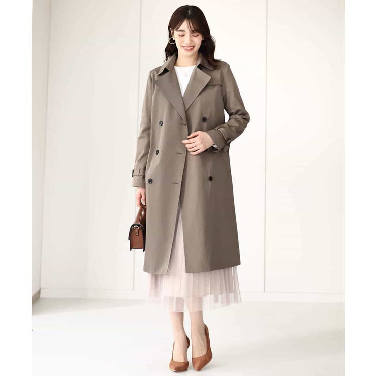 ドット柄チュールプリーツスカート/洗える | OFUON | 詳細画像8 