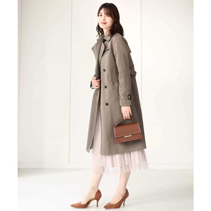 ドット柄チュールプリーツスカート/洗える | OFUON | 詳細画像9 