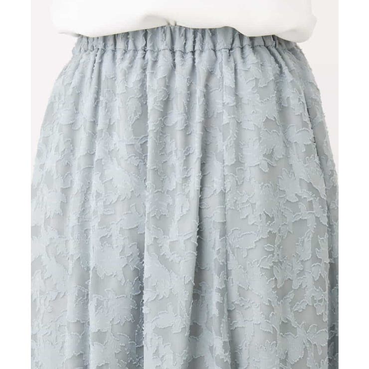 カットジャガードフレアースカート/洗える/WEB限定サイズあり[品番