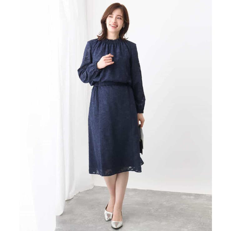 カットジャガードフレアースカート/洗える/WEB限定サイズあり | OFUON | 詳細画像7 