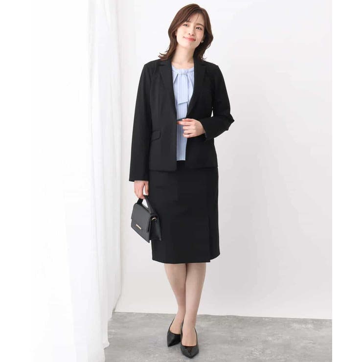 [セットアップ対応]ストレッチラップ風スカート/洗える | OFUON | 詳細画像14 