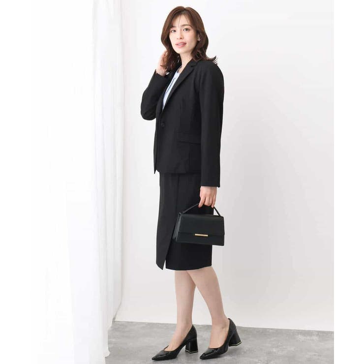 [セットアップ対応]ストレッチラップ風スカート/洗える | OFUON | 詳細画像16 