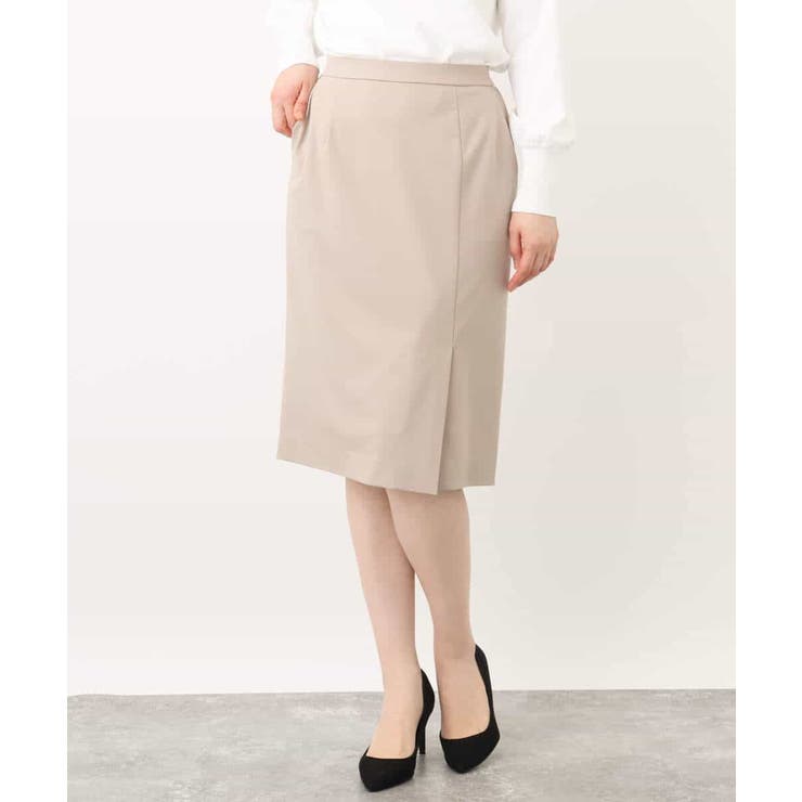 [セットアップ対応]ストレッチラップ風スカート/洗える | OFUON | 詳細画像35 