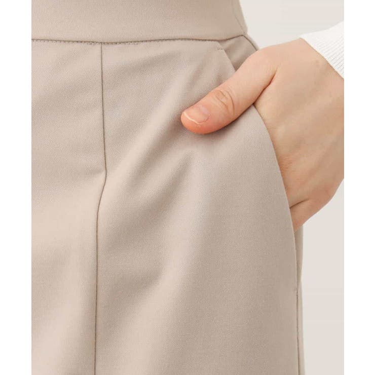 [セットアップ対応]ストレッチラップ風スカート/洗える | OFUON | 詳細画像40 