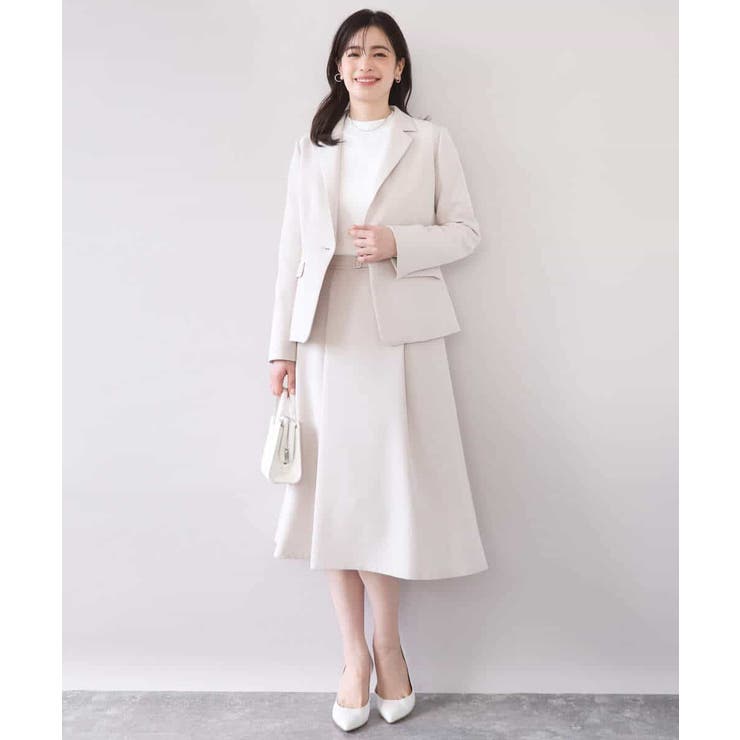 [セットアップ対応]ライトラブルクロス ウエストタックスカート 洗える | OFUON | 詳細画像10 