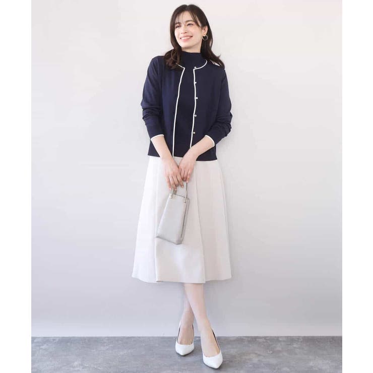 [セットアップ対応]ライトラブルクロス ウエストタックスカート 洗える | OFUON | 詳細画像25 