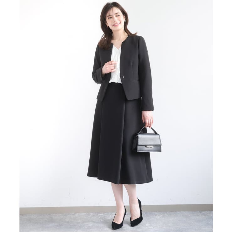 [セットアップ対応]ライトラブルクロス ウエストタックスカート 洗える | OFUON | 詳細画像32 