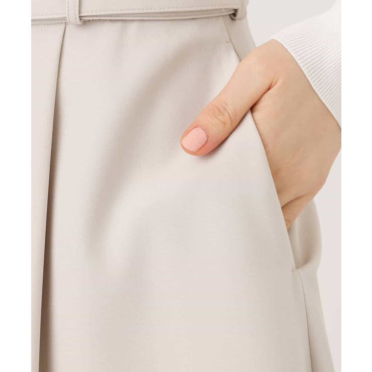 [セットアップ対応]ライトラブルクロス ウエストタックスカート 洗える | OFUON | 詳細画像41 