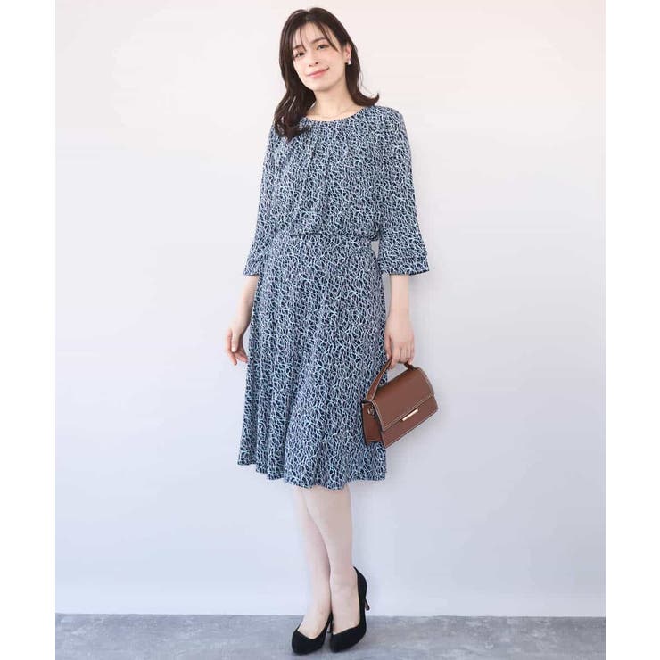 カリグラフィープリント ジャージスカート/洗える/WEB限定サイズあり | OFUON | 詳細画像10 