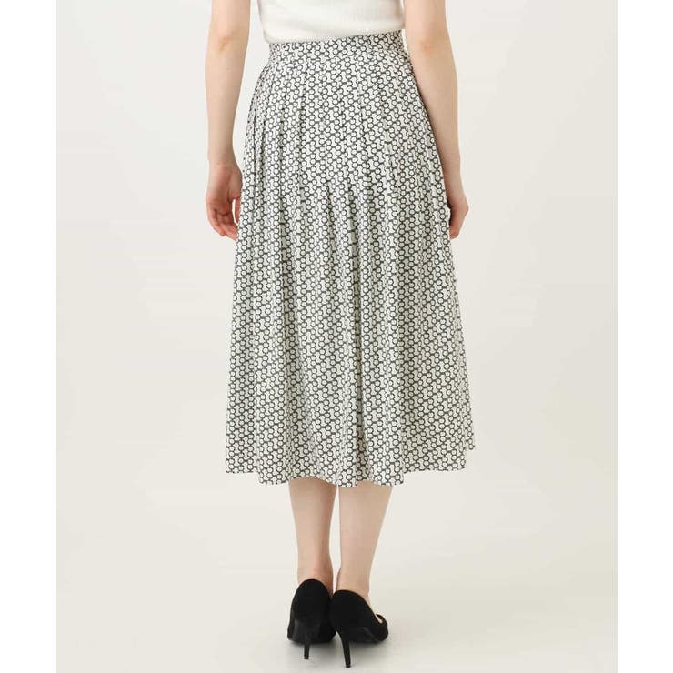 ビットプリントスカート/洗える | OFUON | 詳細画像22 