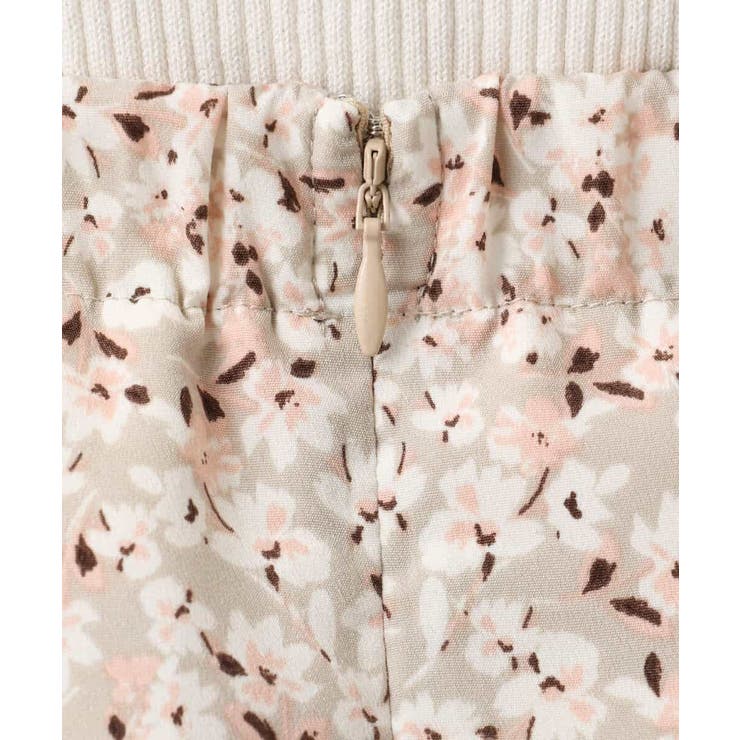 レトロフラワープリントスカート/洗える | OFUON | 詳細画像34 