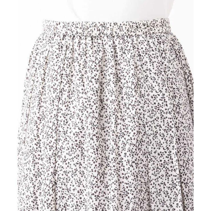 小花柄タックギャザースカート/洗える | OFUON | 詳細画像29 