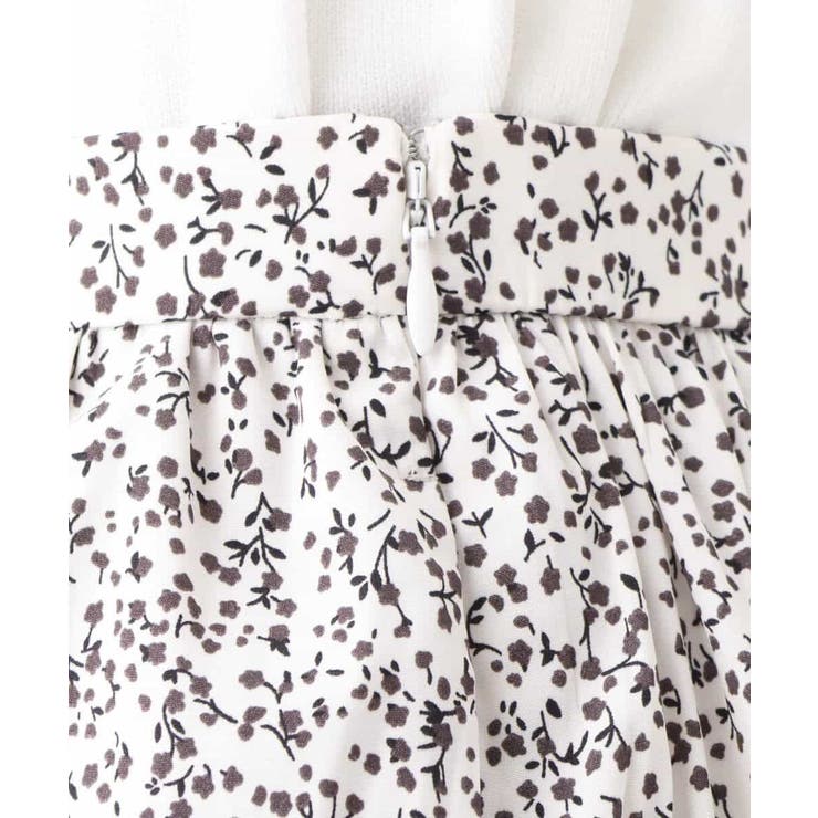 小花柄タックギャザースカート/洗える | OFUON | 詳細画像30 